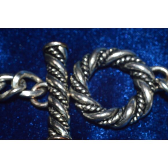 Premier Designs Bellissimo Multi Strand Necklace Silver Tone Faux Pearls Chunky - Picture 3 of 4